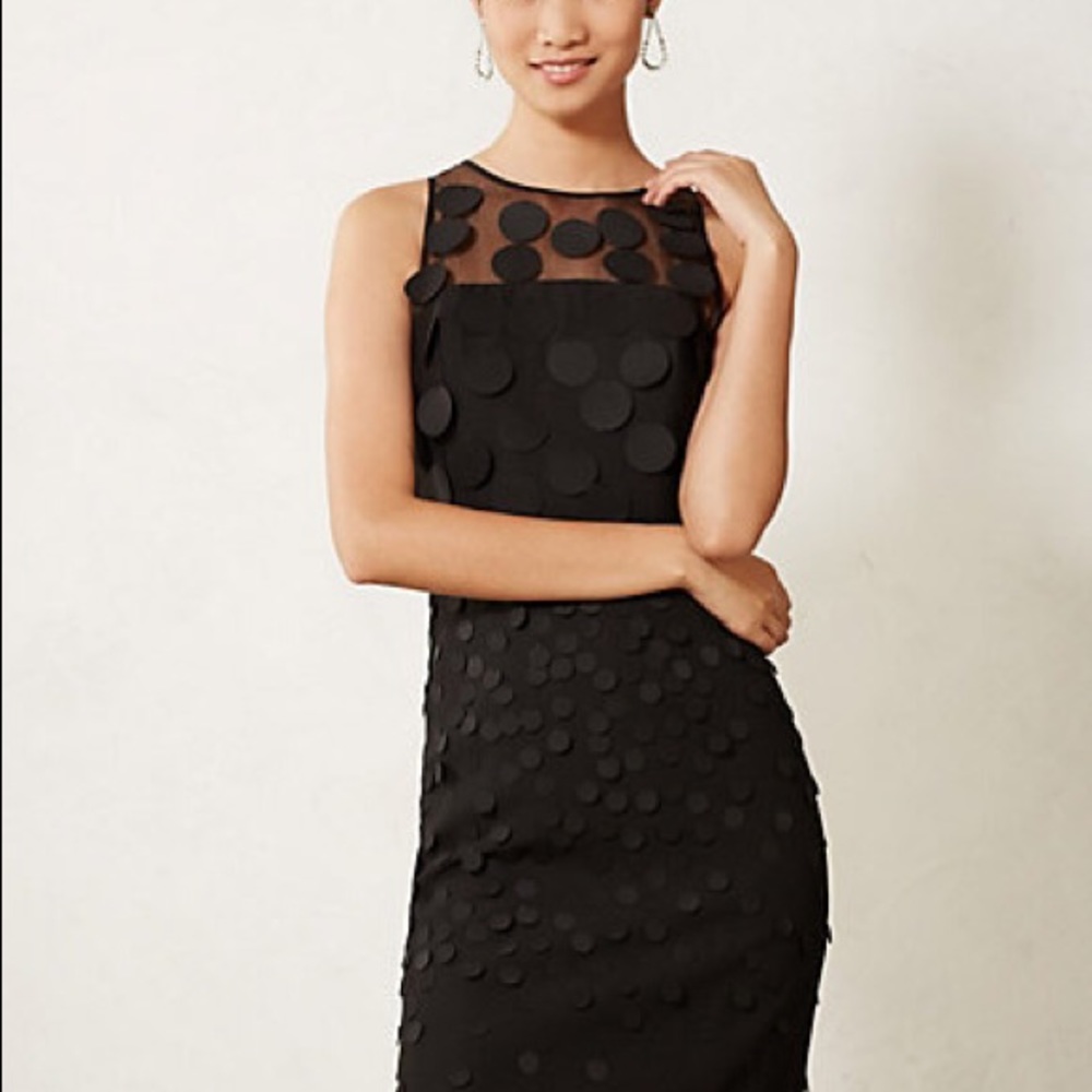 Maeve Sheer Dot Dress | s: 8